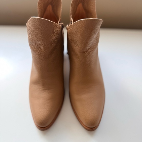 Poppy Barley The Two Point Five Ankle Boot in Leather Tan Size 8 - Picture 7 of 10